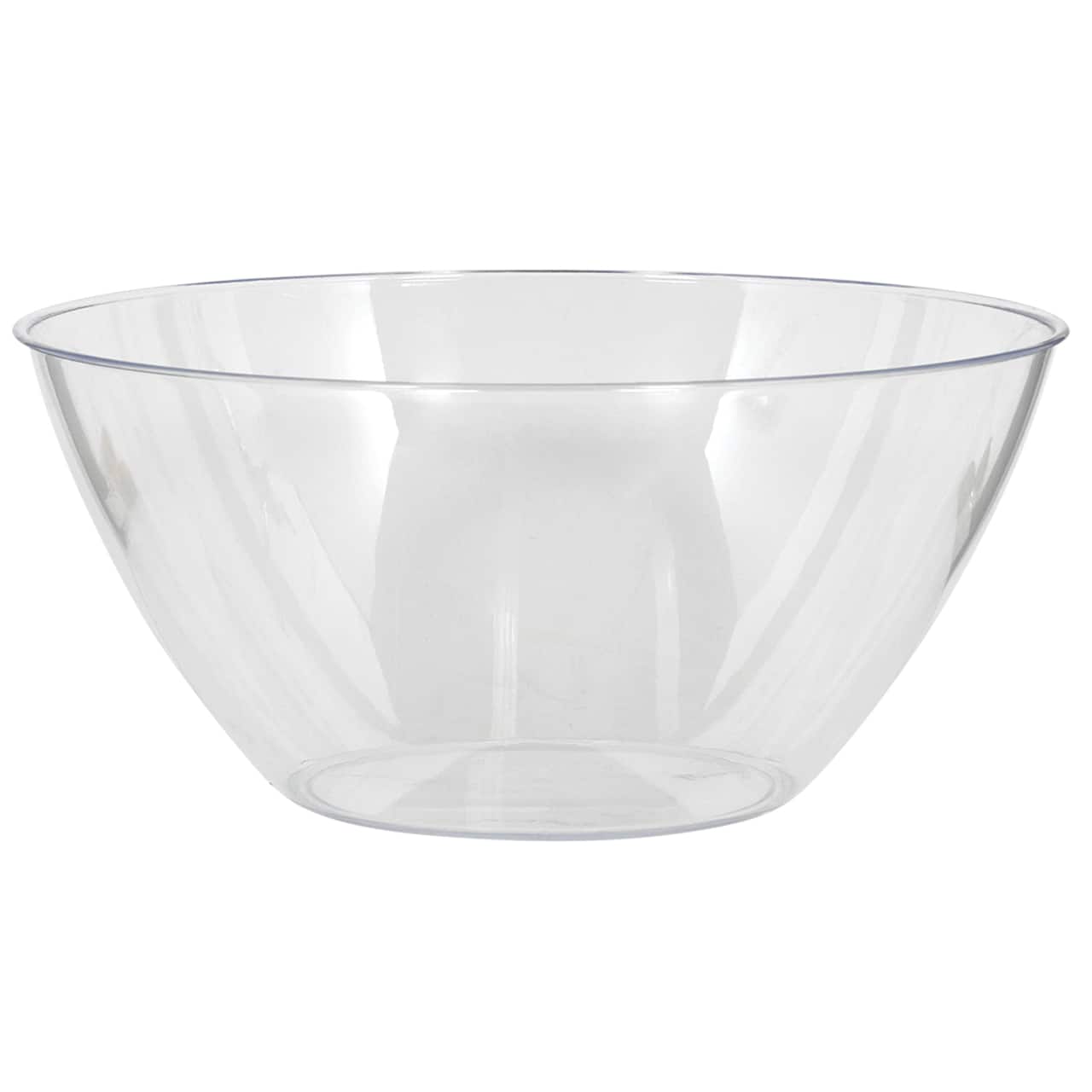 5qt. Clear Plastic Serving Bowl by Celebrate It™